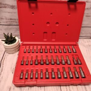 Snap-On PB161 36pc Socket Driver Set  - 1 Doesn't Match T15 Is Crescent