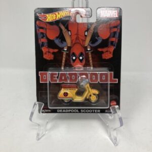 Hot Wheels Deadpool Retro Entertainment Scooter 1/64 Scale Marvel Yellow Version  | eBay