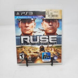 RUSE The Art Of Deception PS3 (2010, PlayStation 3, Ubisoft) 8888344278