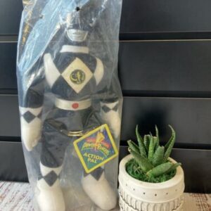 ***RARE*** 1993 Black Hardheaded Power Ranger Plush