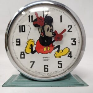 Vintage Mickey Mouse alarm clock