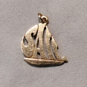 James Avery Sail Gold Charm