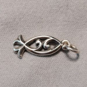 James Avery Retired Ichthus Fish Charm