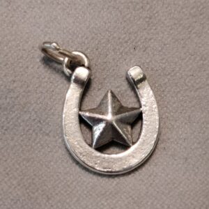 James Avery Retired My Lucky Star Horseshoe Charm