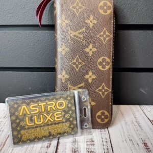 Louis Vuitton Zippy Wallet (Burgundy Inside)